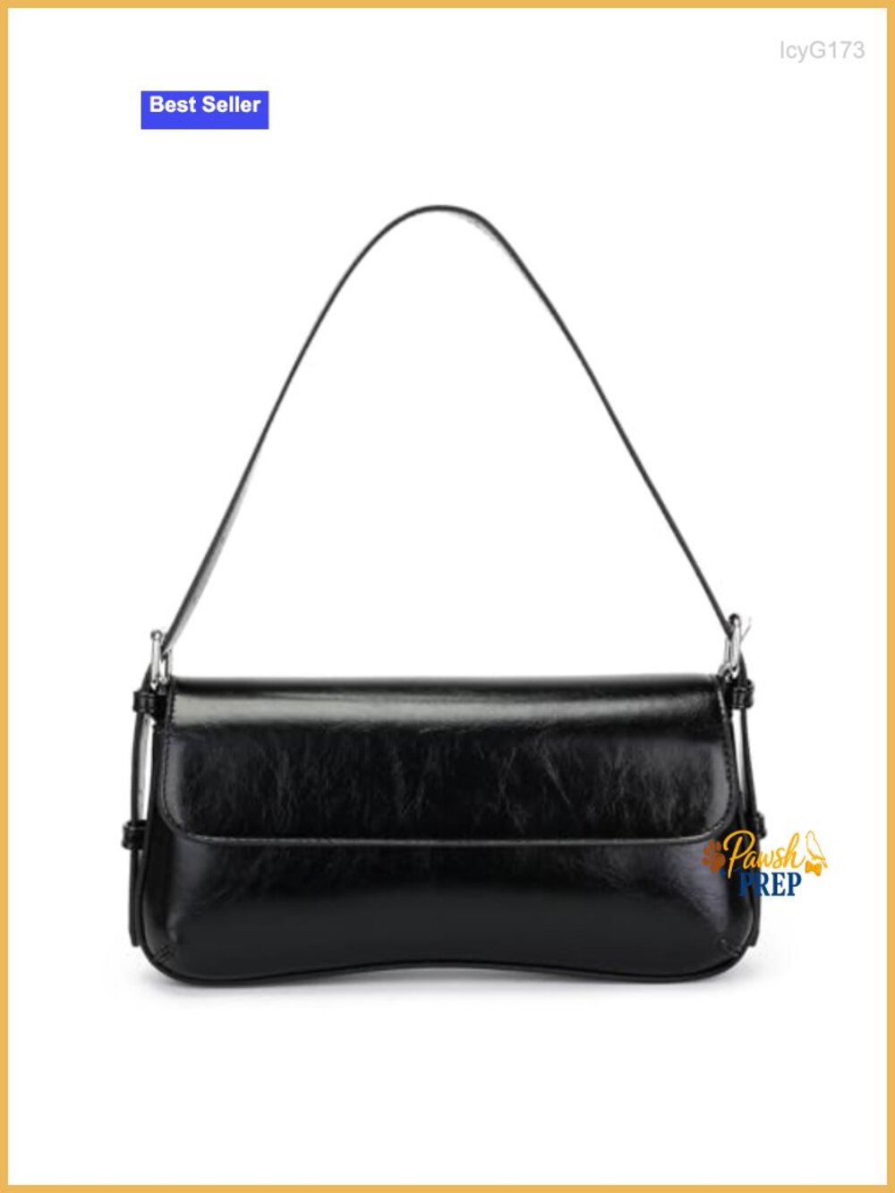 Small Shoulder Bag for Women Hobo Clutch Handbag Faux Leather Adjustable Strap